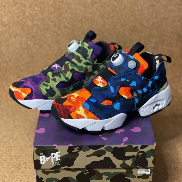 BAPE x InstaPump Fury OG "Multi Camo" - Picture 6 of 10